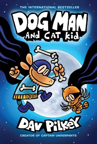 Dav pilkey dog man and - dog,