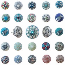 Knauf Griff Knopf Porzellan Schublade Knäufe Keramik Schrank große Auswahl 