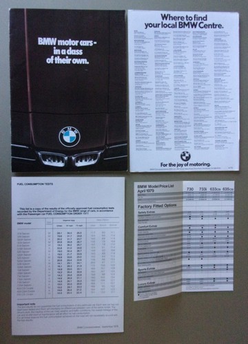 Bmw range orig - orig, 1979