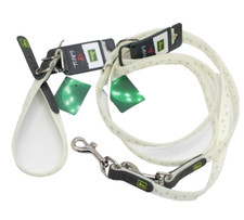 Hunter Verstellb. Hundeleine + Halsband 33-41cm Reflect Leucht Stern Muster 2m ✅