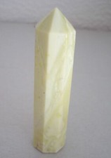Obelisk aus Serpentin - Edelstein 89 * 21 mm - Chakra - Massage Stab - 