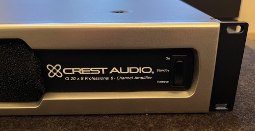 Crest audio x 8 - crest,