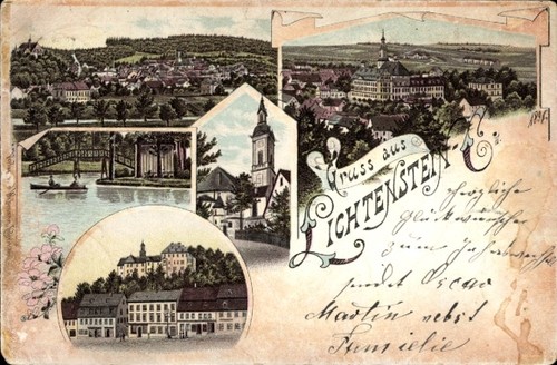 Litho lichtenstein callnberg - lichtenstein,