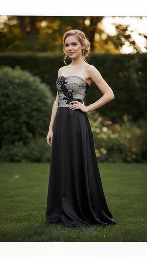 Hochwertiges abendkleid - hochwertiges,