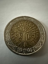 2 Euro Münze 2000 Frankreich - Liberte Egalite Fraternite
