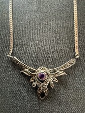 Jugendstil Silberkette