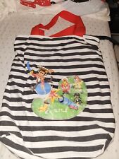 Paul Frank - Affe Julius - Tasche Handtasche Henkeltasche - Stoff gestreift