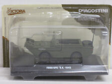 Ford GPA U.K. 1945 Militär Amphibienfahrzeug in olivgrün Box De Agostini 1:43