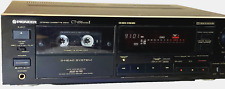 High End Kassettendeck Pioneer CT 656 3-Kopf Dolby HX HI-FI Schwarz