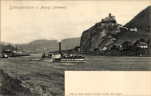 Strekov schreckenstein - ak,