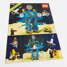 LEGO 6951 Robot Command Center Anleitung Bauanleitung Classic Space OBA
