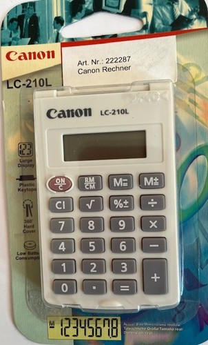 Canon 210l kleiner - canon,