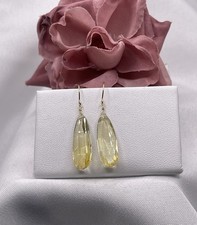 14K massiv Gold Citrin