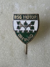 BSG Motor Oberlind Deutschland DDR Anstecknadel Sammlung Auflösung