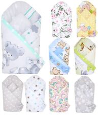 Baby Hörnchen Steckkissen Einschlagdecke Babydecke Baumwolle