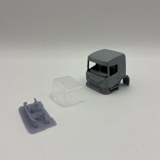 1:87 Scania Low Entry Mittelhochdach Kabine Resin Umbau Eigenbau Feuerwehr