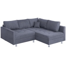 Ecksofa - grau -