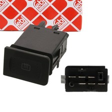 febi Schalter Heckscheibe Heckscheibenheizung für VW GOLF IV BORA I 1J0959621C