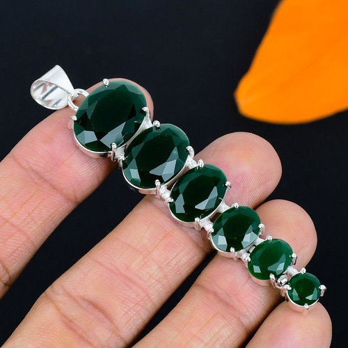 Handgefertigter grüner onyx - handgefertigter,