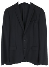 Hugo Boss Amaro/Heise Blazer Herren US 42L Einreihig Wollmischung Kerbe Revers