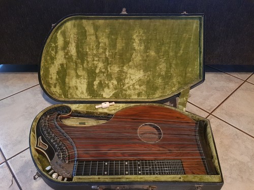 Zither mit koffer richard - zither,