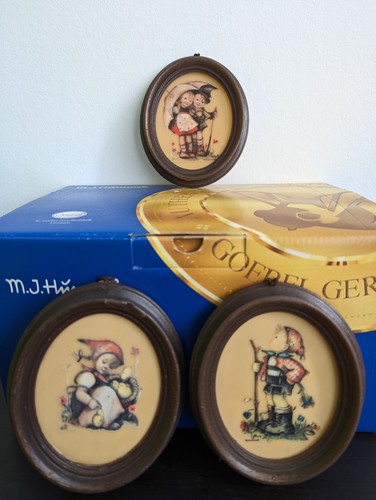 Goebel hummel 3 wachsbilder - goebel/hummel,