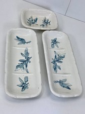 3er Set Antik Seifenschale