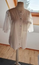 hübsche weiße Vintage Bluse