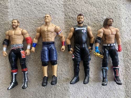 Wwe wwf mattel styles john - wwe,