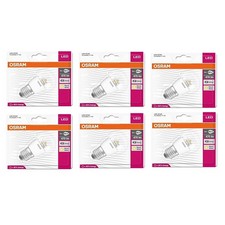 6 x Osram LED Tropfen 5,8W =