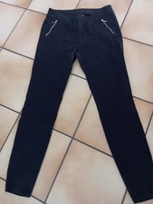Schwarze Stretchhose,Gr.40,von Jessica