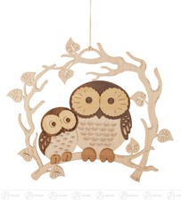 Fensterbild Eule BxH= 22 × 19