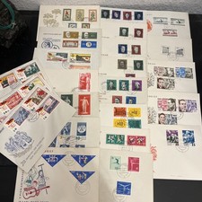DDR Schmuck Briefe Lot (23x) Sätze - diverse Frankatur/Stempel - S348