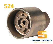 ORIGINAL VW VAG Felgenschloss 524 Code D Nuss Felgenschlüssel Radsicherung