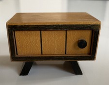 Alter Puppenschrank Holz DDR 60er 70er Jahre Vintage Top!