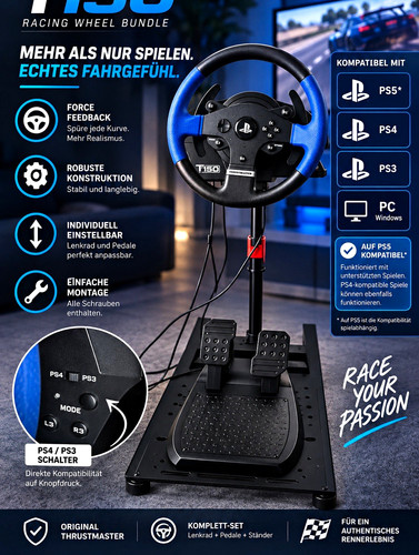 Thrustmaster t150 rennlenkrad - thrustmaster,