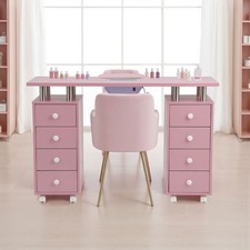 Maniküretisch Nageltisch Manikürtisch Nagelkunst Tisch mit Absaugung 8 Schublade