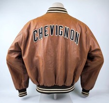 Chevignon Leather Jacket Brown
