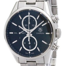 TAG Heuer Carrera Calibre 1887 Chronograph Stahluhr CAR2110 Poliert
