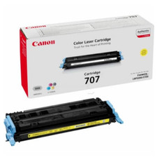 Canon 707 Y (9421A004) Original Toner Gelb ca. 2.000 Seiten - GENAU LESEN