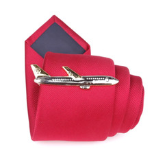 Krawattennadel Clip Flugzeug