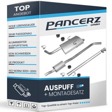 Auspuffanlage für Rover 75 1.8 120PS Stufenheck