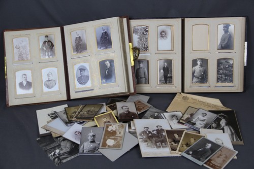 Fotoalbum konvolut 185 - fotoalbum,