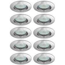 10 x Einbaustrahler Downlight