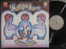 GENTLE GIANT Three Friends / Swirl Label LP Germany 1972 VERTIGO 6360070 D