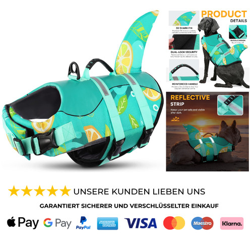 Hundeschwimmweste mit