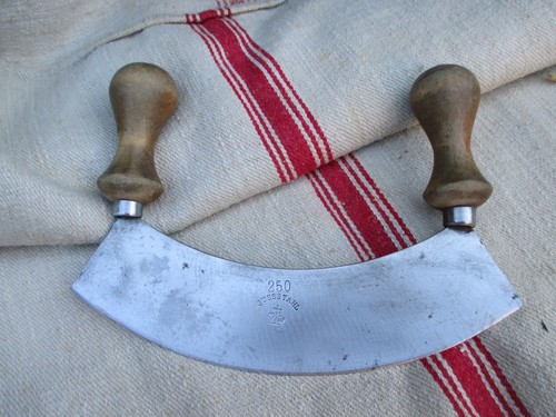 Altes wiegemesser mit - wiegemesser,