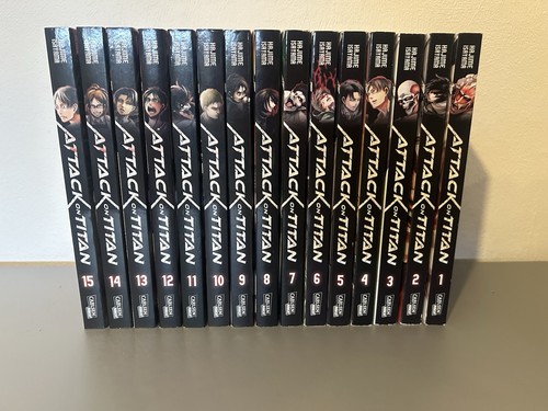 Manga attack titan - manga, band