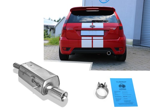 Fox sportauspuff ford fiesta - sportauspuff,