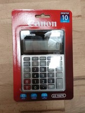 Canon LS-102 TC anzeigender Tischrechner Taschenrechner Neu Kartonachaden